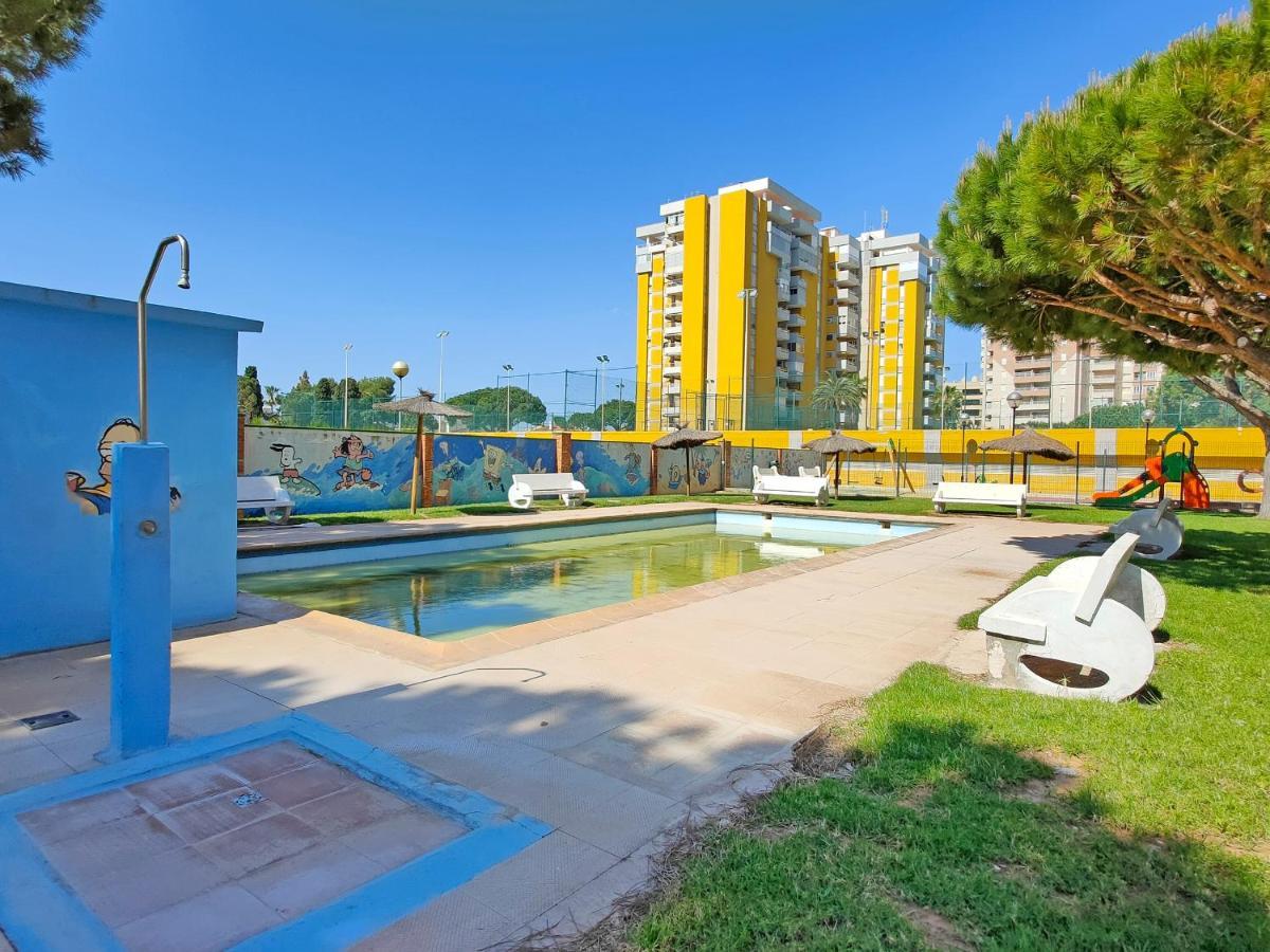 Canet d'En Berenguer Global Properties, Practico Apartamento Con Piscina En Residencial Brezo Canet מראה חיצוני תמונה